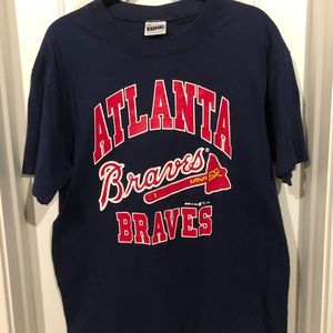 Vintage Bike Men’s Atlanta Braves MLB L Tee 90s - Great Condition! Made in USA!